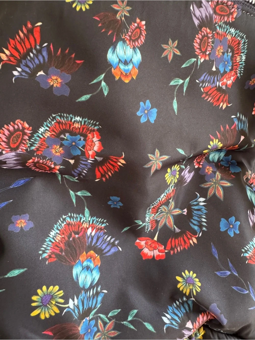 New Rebecca Minkoff Floral Print Nylon Julian Backpack Bag - Flowers